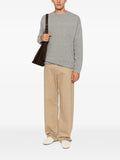 extreme cashmere crew-neck long-sleeve cashmere sweater