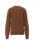 AMI Paris cable-knit sweater Ami de Coeur