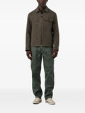 HARTFORD Dandy houndstooth-pattern zip-up jacket